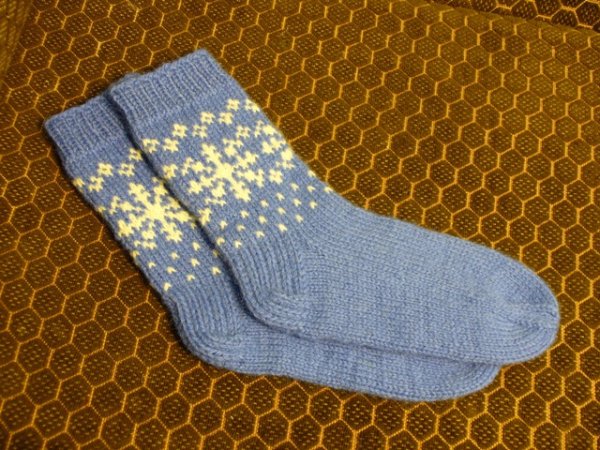 Socks " snow " - Socks