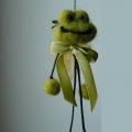 Machinery pendant - froggy :) - Pendants - felting