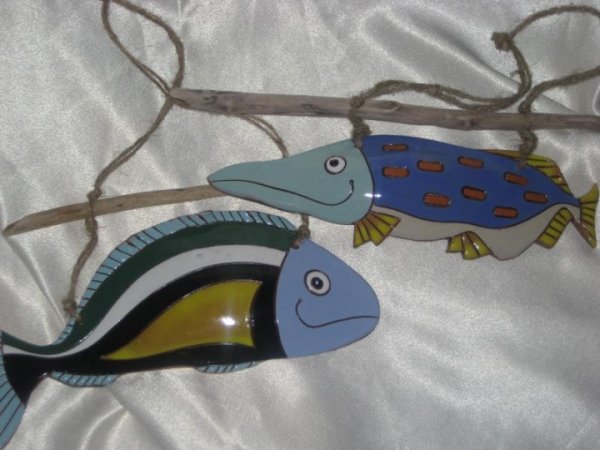 fish on sticks - Ceramics