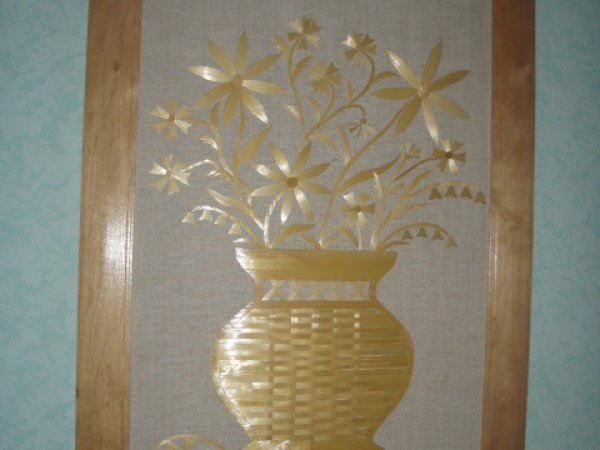 Picture from straw - Pictures