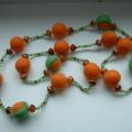 Colorful balls - Necklaces - felting