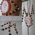 Agate with pomegranate - Kits - beadwork