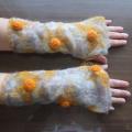 Spring Is Coming - Wristlets - felting