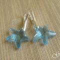 Sea stars - Earrings - beadwork