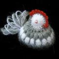 Easter Chick - Lace - needlework