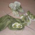 My First Set neonatology - Shoes & slippers - felting