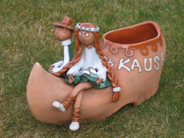 sabot with figures - Ceramics