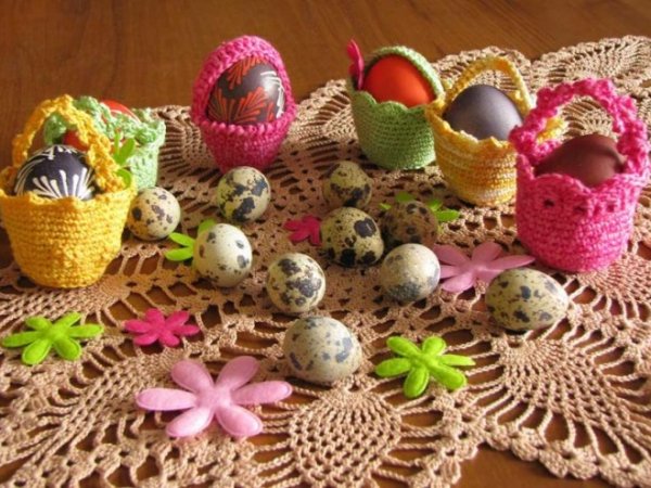 Punnets velykaičiams - Lace