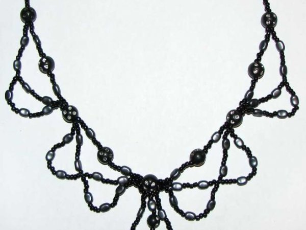 Black necklace - Necklace