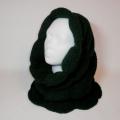 Green hood - Other knitwear - knitwork