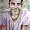 David - Watercolor - drawing