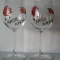 Amor, amor - Glassware - making