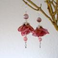 Earrings " cherry blossoms " - Earrings - beadwork