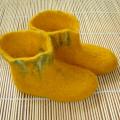 yellowish shoes mazyliui - Shoes & slippers - felting