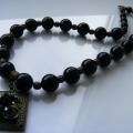 necklace " Cairo night " - Necklace - beadwork