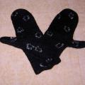 black mittens - Gloves & mittens - felting