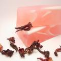 Handmade pink soap - For interior - making