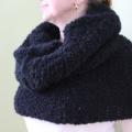 Party-head hood - Wraps & cloaks - knitwork