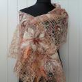 Openwork country Zaneta - Wraps & cloaks - felting