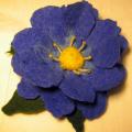 Violet - Flowers - felting