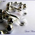 Earrings " Mini Swarovski crystal " - Accessory - making
