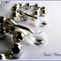 Earrings " Mini Swarovski crystal " - Accessory - making
