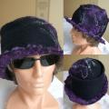 Purple hat - Hats - felting