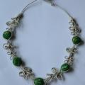 Green Spring - Necklaces - felting