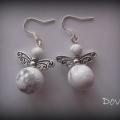 Angel - Earrings - beadwork