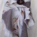 Linen - Wraps & cloaks - felting