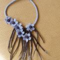 Original violets - Necklaces - felting