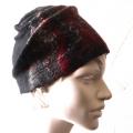 Felted merino wool hat - Hats - felting