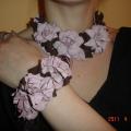 neckless and bracelet - Leather articles - making