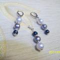 pearls - Earrings - beadwork