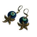 Star of the Sea - Earrings - beadwork