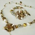 Bracelet and necklace " bouquet " - Kits - beadwork