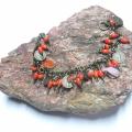 Coral striptease - Bracelets - beadwork