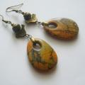 Jasper earrings - Accessory - making