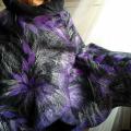 Shining Darkness - Wraps & cloaks - felting