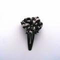 Mini black and white flower - Accessory - sewing