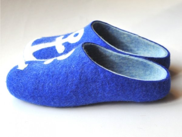 Veltinio šlepetės INKARAI/Felted slipper 2