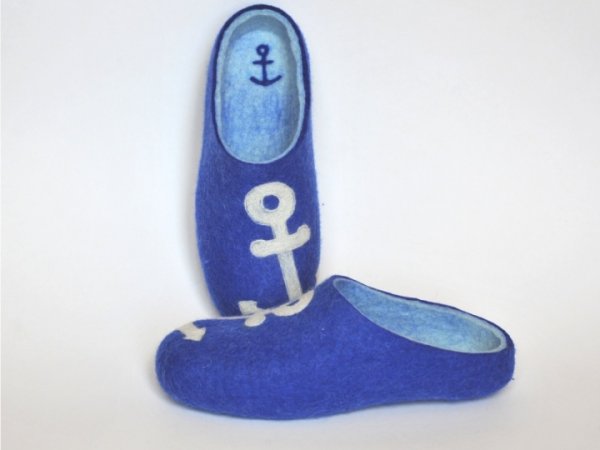Veltinio šlepetės INKARAI/Felted slipper 3