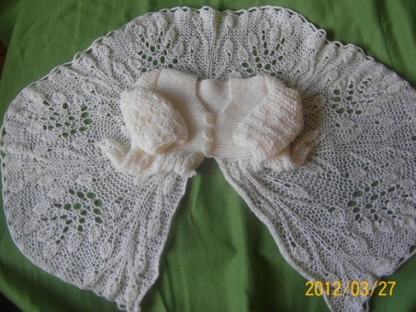 long coat for christening  - Sweaters & jackets