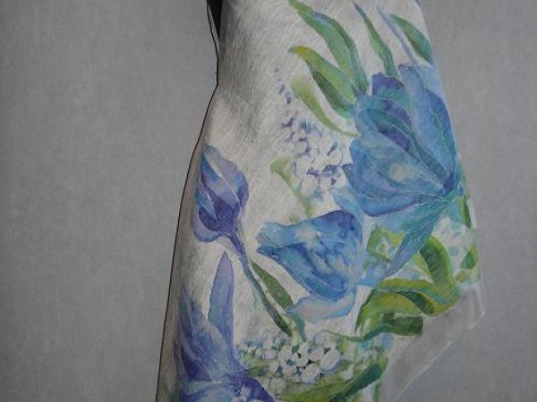 Water lilies dance - Wraps & cloaks