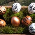 Perna made as a :))) - Easter eggs - making