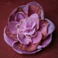 flower-brooch " Almonds " - Accessory - sewing