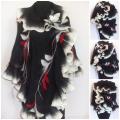 Black and white party - Wraps & cloaks - felting
