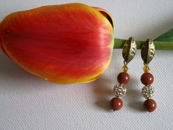 Earrings " Sauletieji " - Earrings