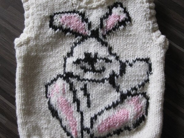 Baby vest with bunny - Children clothes