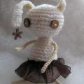 Crocheted toy - Bunny Ballerina - Dolls & toys - needlework